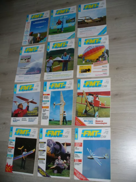 Zeitschrift FMT FLUGMODELL UND TECHNIK 01 bis 12 / 1995