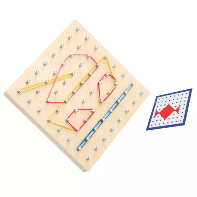 Graphique Mathématiques Jouets Forme Puzzle Conseil Enfants Pegboard Jouet