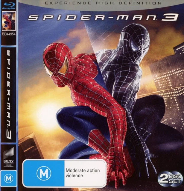 SPIDERMAN 3 BLURAY (Region A,B,C) VGC 2 Disc Set EUR 6,17 PicClick FR