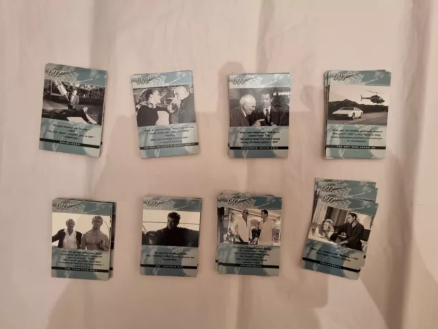 James Bond 007 Quotable Trading Cards Comp 100 Card Full Base Set Rittenhouse