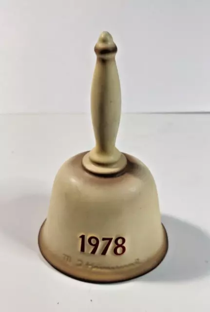 Goebel Hummel (1st ed) Annual Bell 1978 HUM700 West Germany Handcrafted Signed