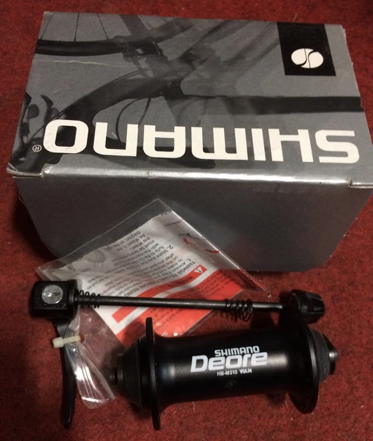 Mozzo Anteriore Shimano Deore HB-M510 32 Fori &ndash; Nero Con QR &ndash; Per MTB