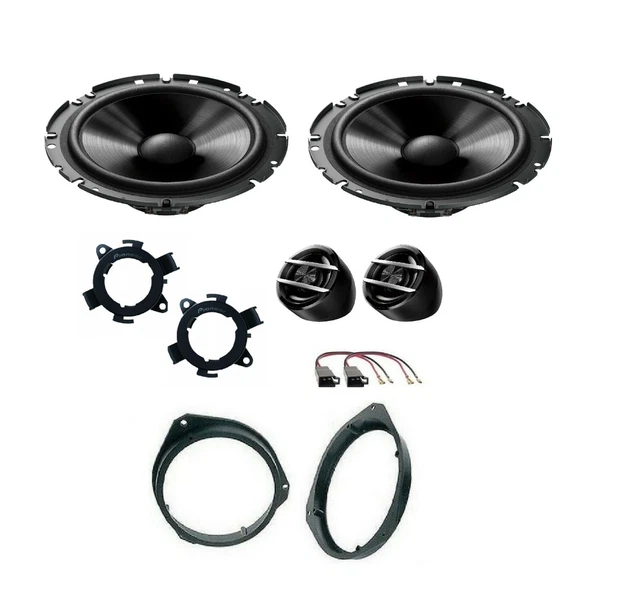 Kit Altoparlanti Pioneer TS-G170C Per Fiat 500 E Ducato 2006 | 2 Vie Da 17 Cm | 300W Max