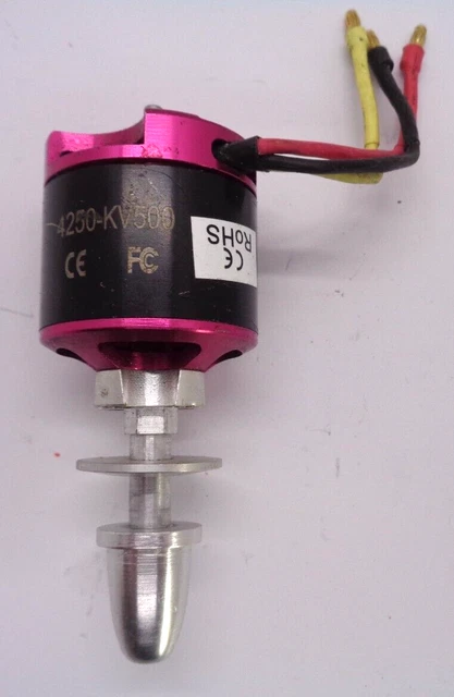 FMS 4250-KV500 BRUSHLESS Outrunner Motor (500kV) [FMMKV500] WITH PROP ...