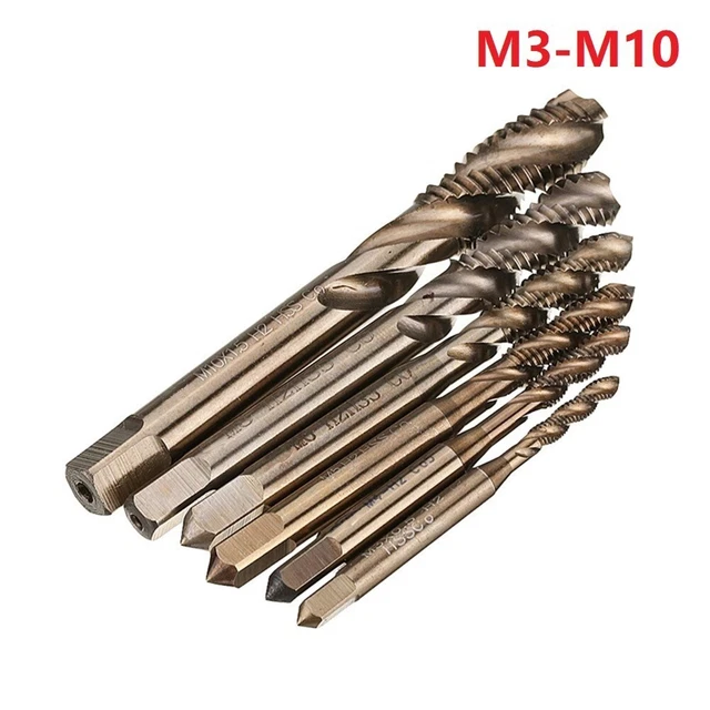 Screw Tap Cobalt Machine HSS- Co M3-M10 Metric Screw Tap Right Hand 2021 Durable