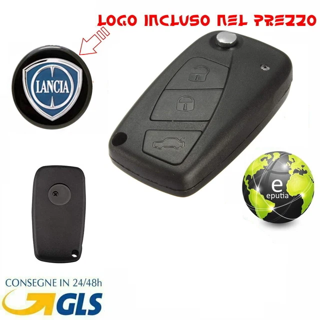 Cover Per Telecomando Chiave Fiat - Compatibile Con Panda, Bravo, 500, Lancia Y, Senza Elettronica - Foto 2