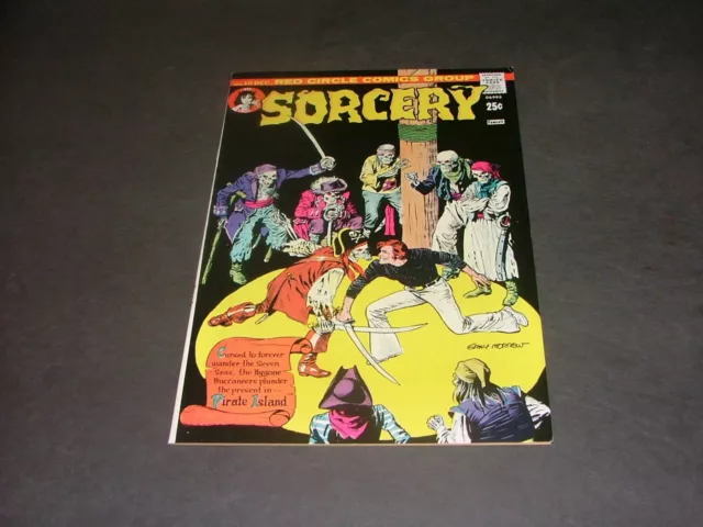 Red Circle Sorcery #10 Bronze Age Fawcett High Grade                     ID:5107