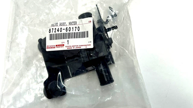 VALVE ASSY, HEATER WATER 8724060170 | Toyota Parts