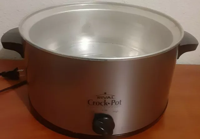 Rival Crock Pot Stoneware Slow Cooker Model 3215 1.5 Quart for