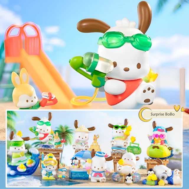 ポチャッコ ホリデー ビーチ フィギュア TOPTOY 海外限定サンリオ
