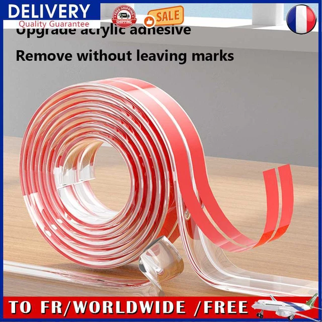 Transparent Furniture Guard Home Baby Anti-collision Protection Strip (10MM*1M)