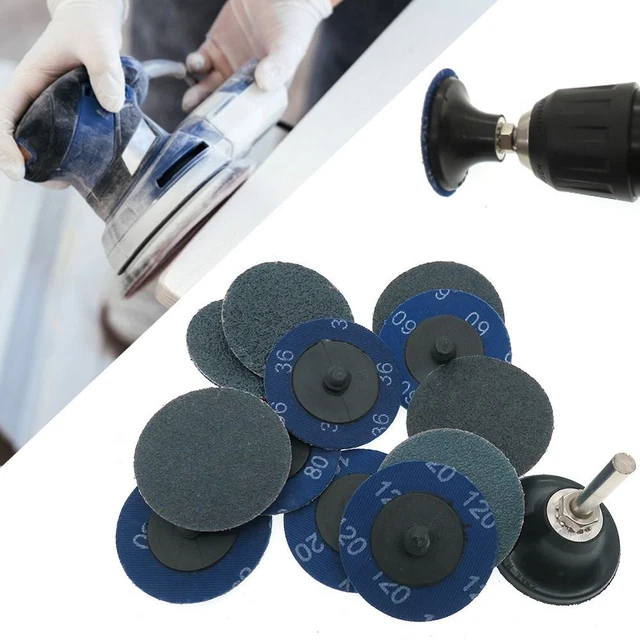 Torque Sand Disc Polishing Buffing Grinding Wheel Rotary Lock Sanding Discs