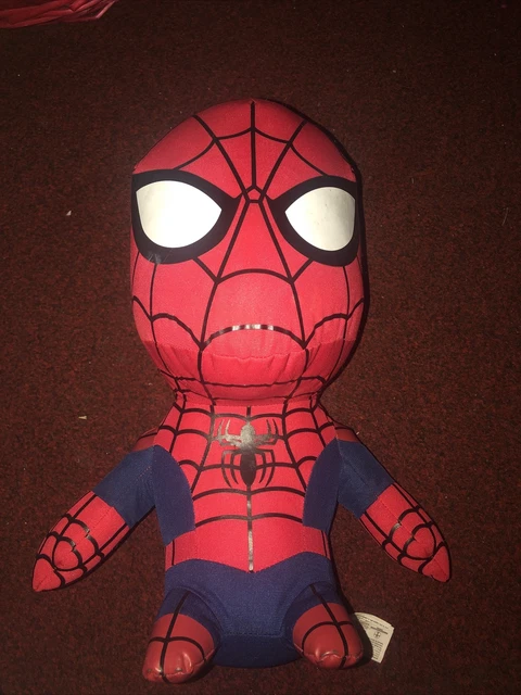 Talking spiderman soft toy deals