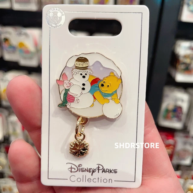 DISNEY PIN AUTHENTIC 2022 Winter winnie the pooh disneyland exclusive £
