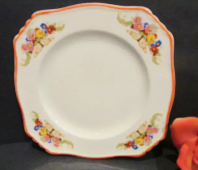 Early Royal Winton  Grimwades China B / B Plate 6 " Square