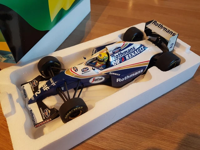 1/18 WILLIAMS FW16 ayrton senna 1994 minichamps, rothmans Conversion £