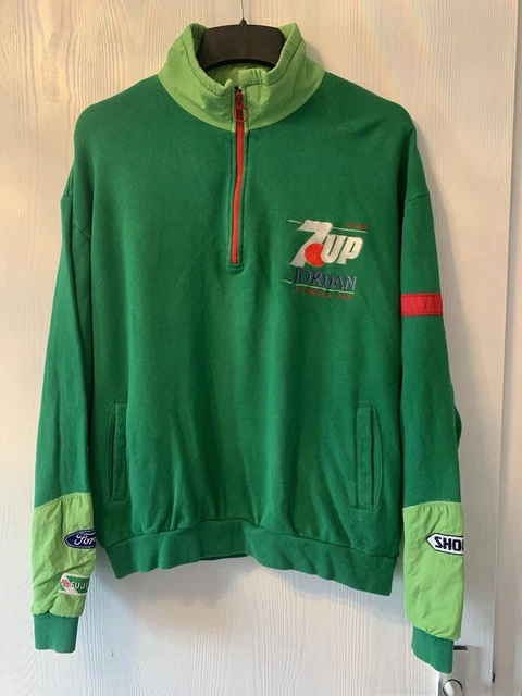7up Jordan Formula 1 Maglione squadra originale Schumacher 7up Jordan Formula 1 Maglione squadra originale Schumacher