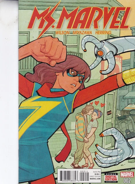 Marvel Comics Ms. Marvel Vol. 4 #2 February 2016 Fast P&P Same Day Dispatch