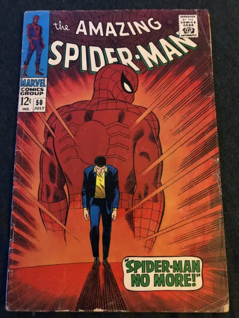 Amazing Spider-Man #50 from 1967 First Appearance of Kingpin