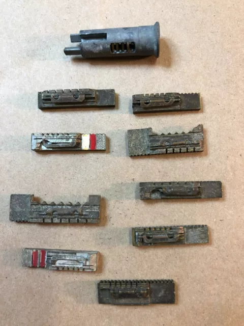 Lot Of 9 Curtis Clipper Carriages CB, C, FLM,SD, BS, 64, GM, GML-B, GML-A