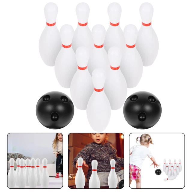 3 Sets Bowling Plastic Child Kids Educational Toy Children Balls Indoor Sports