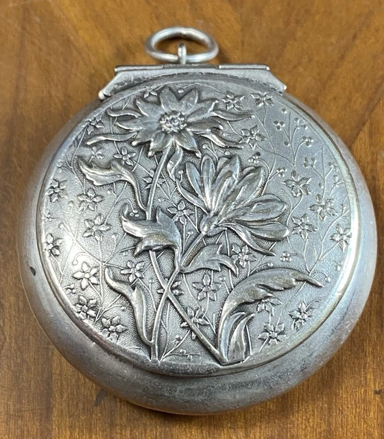 Collier Négligé Art Déco Années 1920/30 En Argent Avec Hématite - Longueur 44,5cm, Occasion Avec Petit Accident