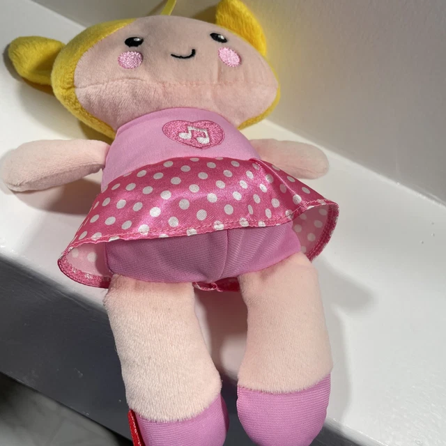 Fisher Price Plush Sweet & Silly Interactive Baby Doll Stuffed Animal 10" 10