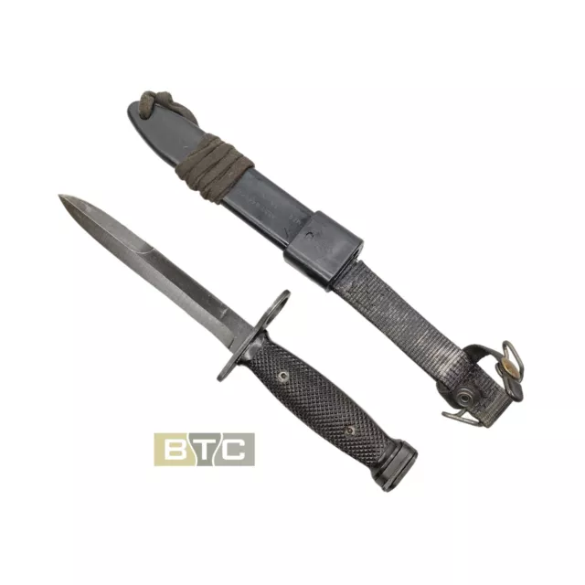 Bayonet, M7 with Scabbard, US Vietnam War Period - Conetta Mfg