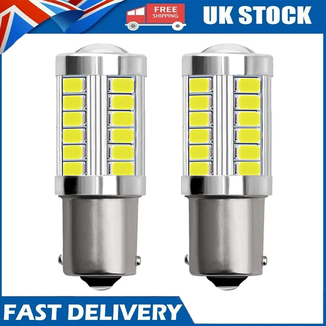 Ford Transit Mk7 (2006-2012) White LED Interior Roof Light – 8 SMD Bulb, BA15S – Valley Lighting
