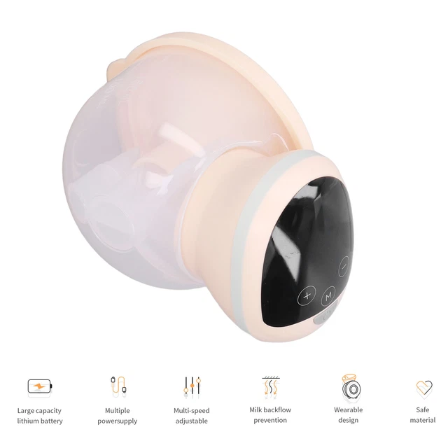 Extractor de senos eléctrico modo doble para el hogar carga USB extractor de senos portátil para mujer