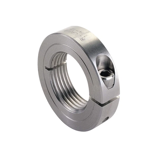 RULAND MANUFACTURING TCL-10-18-SS Shaft Collar,Threaded,1Pc,5/8-18 In,SS