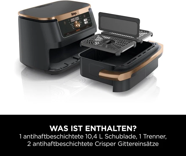 Spritzschutz Für Ninja Foodi Flexdrawer 10,4 L Heißluftfritteuse Edelstahl Wiederverwendbar Spritzschutz Für Ninja Foodi Flexdrawer 10,4 L Heißluftfritteuse Edelstahl Wiederverwendbar