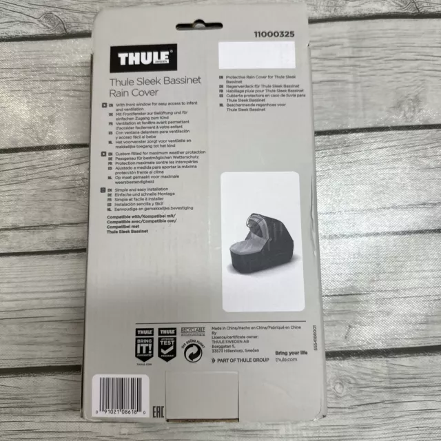 Thule Sleek Bassinet Rain Cover - 11000325 2