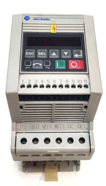 Allen-Bradley 160-BA01NSF1 Series C FRN 7.04 Adjustable Frequency AC Drive Used
