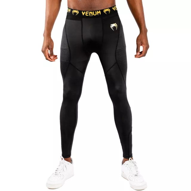 Venum G-Fit Compression Spats - Black/Gold