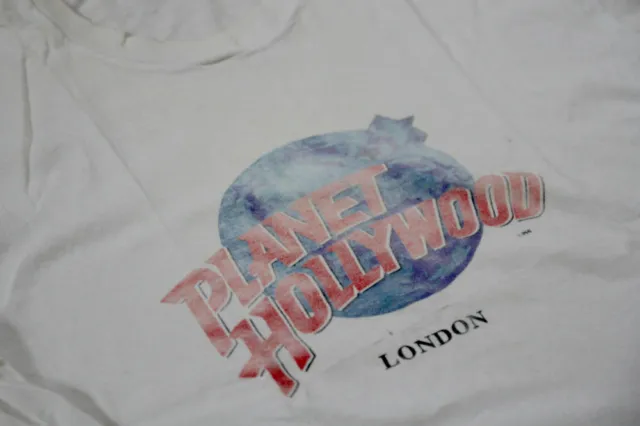 PLANET HOLLYWOOD T-Shirt London - real Vintage - 90er