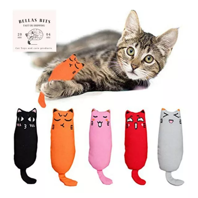 Catnip Pet Cat kitten Toy Gift Chew Crazy Grinding Play Toys Teeth uk seller