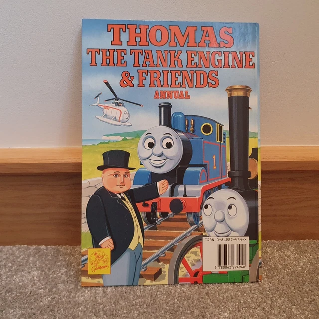 VINTAGE 1986 THOMAS the Tank Engine & Friends Annual £8.00 - PicClick UK