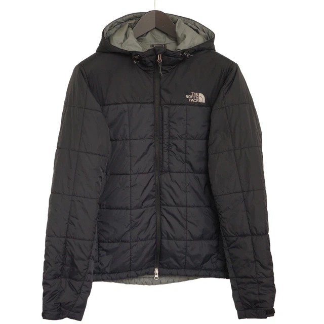 Uomo The North Face Giacca Traspirante Completo Zip Nero Con TAGLIA S VAG587