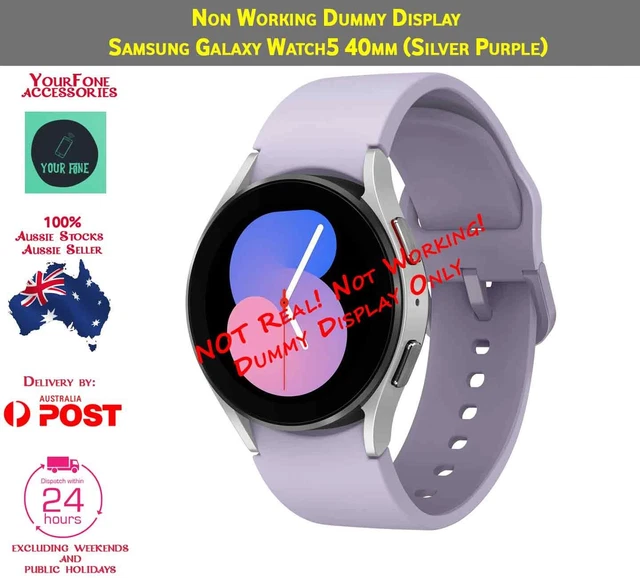 Non working Dummy Display Phone For Samsung Galaxy Watch4  44mm W Band (Black)