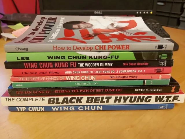 Martial Art Chi Wing Chun Shaolin Chin Na Jeet Kune Do Kung Fu Self Defense Book