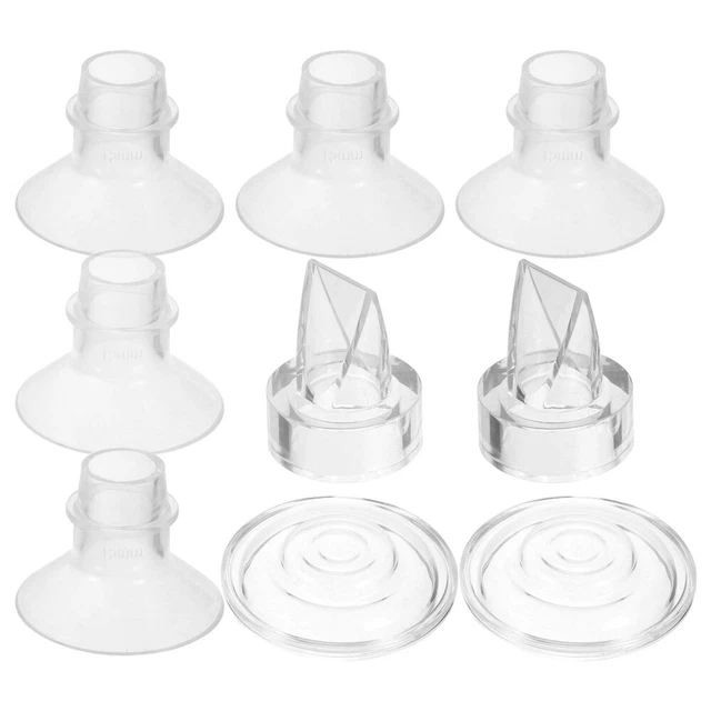 1 Set tragbare Milchpumpen-Flanscheinsätze, Entenschnabelventile,