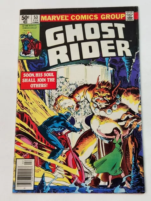 Ghost Rider 53 NEWSSTAND Marvel Comics 1st App Asmodeus Bronze Age 1981