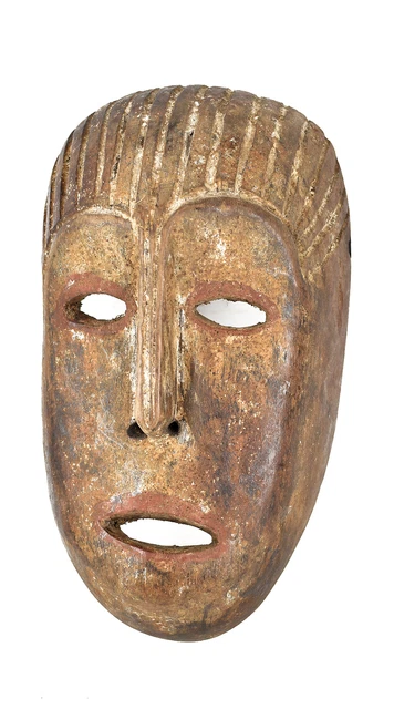 Sukuma Face Mask Wooden Tanzania African Art