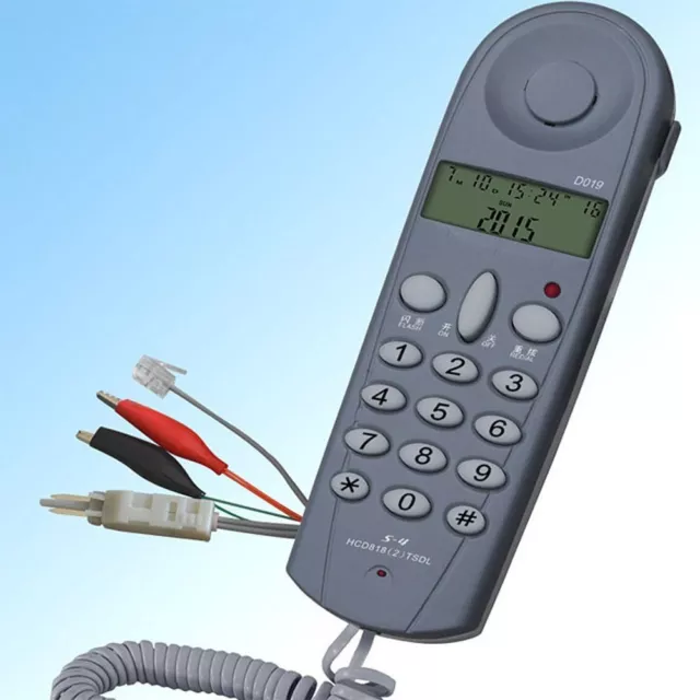 Grey Network Cable Tester  Lineman Cable  Line Fault
