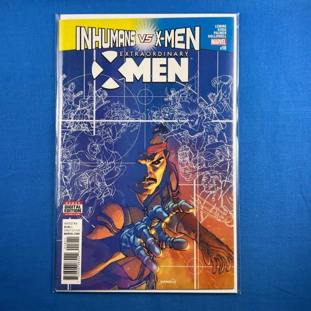 Extraordinary X-Men #18 vs Inhumans Marvel Comics 2017 Cover A First Printing