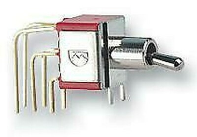 Interrupteur Contact Configuration PCB Dpdt Horiz Curren Pour MULTICOMP 