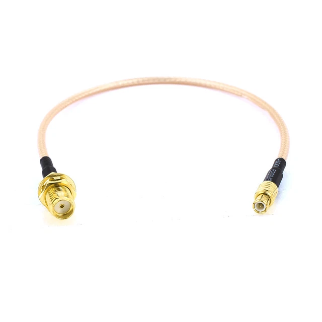 MCX Male to SMA Female 20cm Antenna Coaxial RG316 Cable Connector