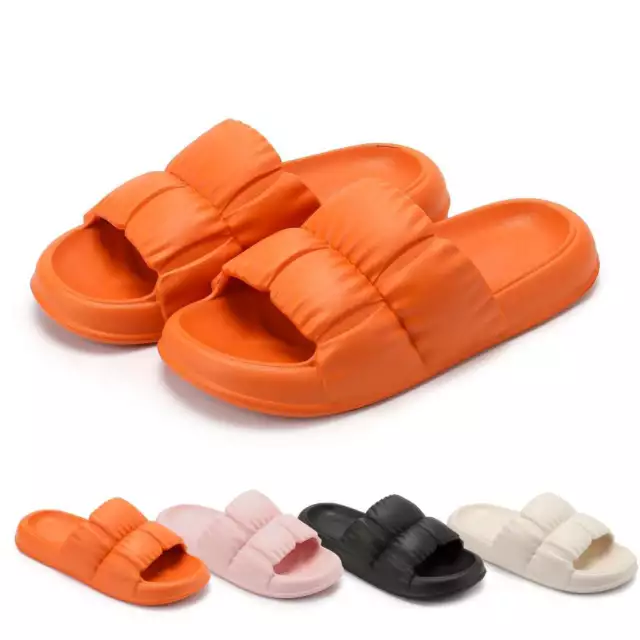 Women's Bathroom Beach Sandals Summer Indoor Outdoor Soft Slippers Home Shoes