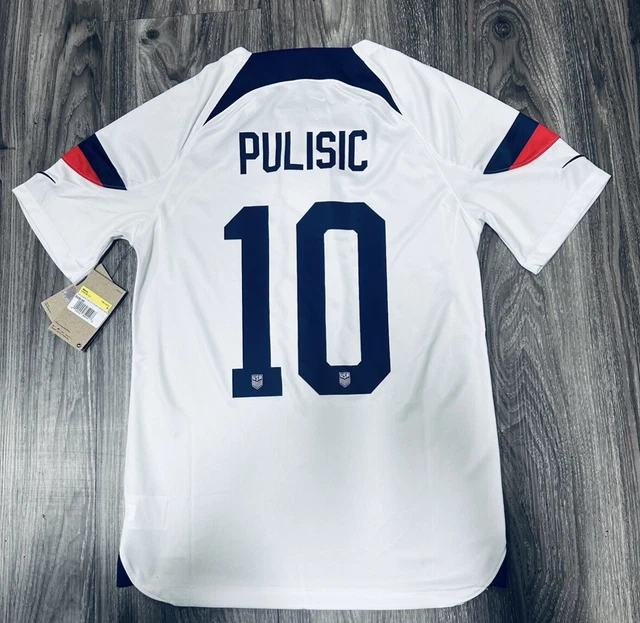 NIKE USA HOME Jersey World Cup Qatar 2022 White Dn0706101 10 Pulisic